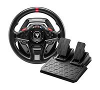 Thrustmaster T128 Volante da Corsa Force Feedback e Pedaliera - PS e PC | Soluzione di guida entry-level, su licenza ufficiale PS, palette del cambio Mag-Shift, Hybrid drive, facile da montare