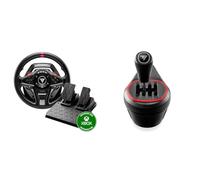 THRUSTMASTER T128, Volante Force Feedback con Pedali Magnetici, Xbox Series X|S, Xbox One, PC TH8S Shifter Add-On