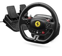 Thrustmaster T98 Ferrari 296 GTS - Volante da Corsa e Pedaliera - XBOX e PC | Volante per principianti, su licenza ufficiale Ferrari, resistenza lineare, ritorno automatico al centro, palette del cambio