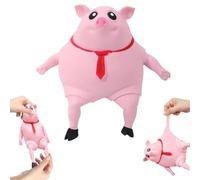 Thryviel Maiale Giocattolo Antistress, Piggy Squeeze Giocattoli, Maialino Creativo per la Decompressione, Antistress da Impastare, Spremere Maiale Giocattolo per Adulti & Bambini