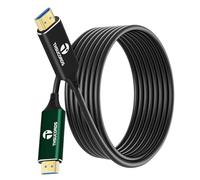 Thsucords 8K HDMI Fibra Ottica in Cavo 5M, Cavo HDMI 2.1 ad Alta Velocità Supporta 48 Gbps 8K @60Hz 4K @120 Hz HDR Dinamico HDCP 2.2 e 2.3 eARC per PS5, Xbox Series X, PC, TV
