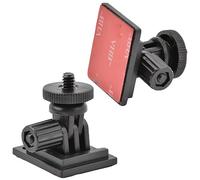 ThtRht Confezione da 2 supporti adesivi per dash cam, con vite filettata da 1/4-20, piccolo supporto adesivo per telecamera da cruscotto, DVR, video, navigatore GPS, telecamera per cruscotto anteriore