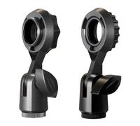 ThtRht Confezione da 2 supporti per microfono a condensatore, con filettatura da 22 mm, supporto per microfono a condensatore, per microfoni a diaframma cardioide, registrazioni in studio, streaming