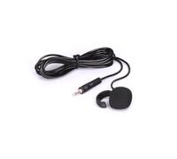 ThtRht Microfono ad armonica da 3,5 mm con clip ad anello per dito, microfono per flauto con cavo, strumento a fiato, microfono per blues, armonica, organo a bocca, flauto, Zelda, ocarina