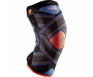 THUASNE Genouillere Novelast Stab.4 - Unisex - Nero / Blu / Arancione - Taglia S- modello 2026