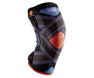 Thuasne - Ginocchiera stabilizzatrice rotulea - Genouillère Strapping Novelastic Noir - Taglia M - Nero