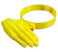 THUCHENYUC Cappello da Sole Grande Quanto Un Palmo, Divertenti Cappelli con Visiera Parasole A Forma di Mano con Fascia Regolabile, Protezione UV(Yellow)