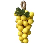 THUCHENYUC Sapone All'uva su Una Corda, Saponi Fatti A Mano A Forma di UVA, Sapone All'uva for Il Lavaggio del Viso, Saponi Artigianali Naturali A Freddo for Viso, Corpo, Doccia E Mani(Yellow)
