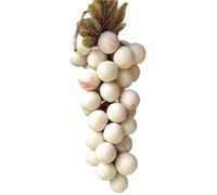 THUCHENYUC Sapone All'uva su Una Corda, Saponi Fatti A Mano A Forma di UVA, Sapone All'uva for Il Lavaggio del Viso, Saponi Artigianali Naturali A Freddo for Viso, Corpo, Doccia E Mani(White)