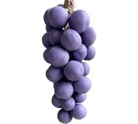 THUCHENYUC Sapone All'uva su Una Corda, Saponi Fatti A Mano A Forma di UVA, Sapone All'uva for Il Lavaggio del Viso, Saponi Artigianali Naturali A Freddo for Viso, Corpo, Doccia E Mani(Purple)