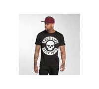 Thug Life B. Skull T-Shirt Parte Superiore Té Teschio Cotone Girocollo Uomo