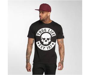 Thug Life Maglietta B.Skull Nero M Nero