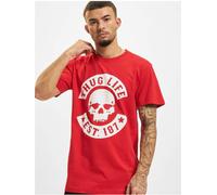 Thug Life Maglietta B.Skull Rosso S Rosso