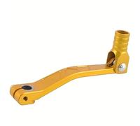 THUJMGH Leva del cambio pieghevole in alluminio CNC adatta per XR50 XR80 CRF50 CRF70 125cc Pit Dirt Bike Moto(Gold)