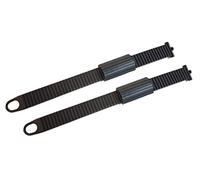 Thule 591 Pro Ride - Supporto per bicicletta con cinghia di chiusura a fibbia e protettore per cerchio x2