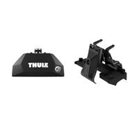 Thule 710600 Set 4 piedi per barre portatutto Evo, Portata massima 75 kg & Kit d