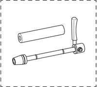 THULE 9 mm QuickRelease Adapt.+Skewer Adattatore, Sport, Multicolore (Multicolore), Unico