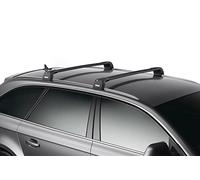 Thule 959600 Wingbar Edge Fixpoint/Flushrail 9596B, Nero, L/XL