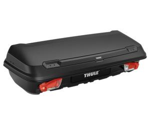 Thule arcos box l 400 l box da tetto per gancio di traino nero