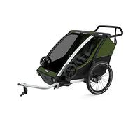 Thule Rimorchio per bambini Chariot Cab 2 (Verde)