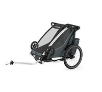 Thule Chariot Cross 1 Bike Trailer Argento Max 22 kg Ragazzo
