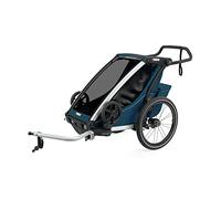 Thule Chariot Cross Rimorchio Per Bici Multisportivo Majolica blue Single