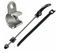 Thule Chariot - Gancio per rimorchio per bicicletta, compatibile con Thule Chariot Courier Coaster Cadence, passeggino (supporto per tazza e spiedo)