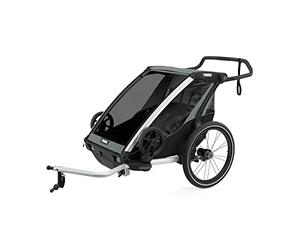 Thule Chariot Lite Rimorchio Per Bici Multisportivo Agave, Double
