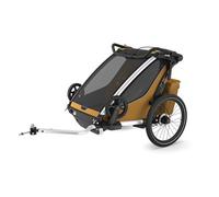 Thule Chariot Sport 2 double - rimorchio bici Dark Yellow