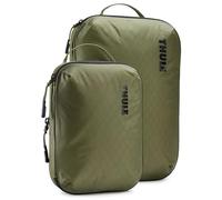THULE porta abiti Compression Packing Cube Set M Soft Green
