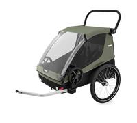 Thule Courier Bambini, Cane E Bici Rimorchio Vintage green, One-Size