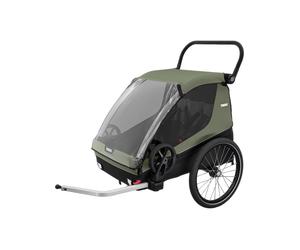 Thule - Passeggino/rimorchio multisport - Courier Vintage Green - Kaki