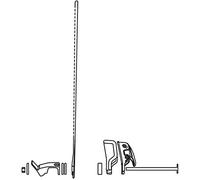 Thule Pump Buckles incl. Strap+Clip
