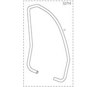 THULE Side Frame Tube R 9171 Staffe, Sport, Multicolore (Multicolore), Unica