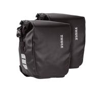 Thule - Tracolle da bicicletta per ruota anteriore - Shield Pannier 13L Pair Black - Nero