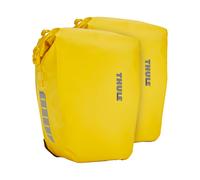 Thule - Tracolle da bicicletta per ruota posteriore - Shield Pannier 25L Pair Yellow - Giallo