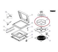Thule Vent Omnivent 40x40 Motorhome Skylight Zanzariera Ventilatore Zanzariera