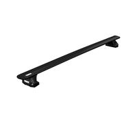 Thule Wingbar Evo Sistema Di Barre Portatutto Per Jeep Compass 5-dr Suv 2017- Con Profili Integrati E Punti Fissi Piede Black, One-Size