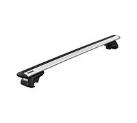 Thule Wingbar Evo Sistema di Portatutto per VW T-ROC 5-Dr SUV 2018- con Barra Rialzata Aluminum One-Size