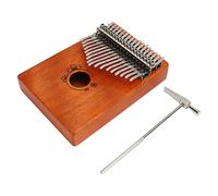 Thumb Finger Piano Langer Sustain Mogano Facile da Trasportare Pianoforte a 17 Tasti per Prestazioni Musicali