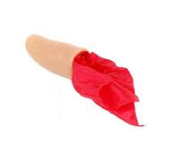 Thumb magic prop 2 confezioni con un panno rosso 2 pezzi accessori magici dito spettacolo sul palco strumento accessori magici trucco Cl pratico e praticoTrattamento molto attraente