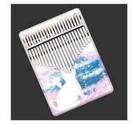 Thumb Piano 21 Tasti Portable Finger Piano Pine Body Kalimba Strumenti Musicali Con Accessori Kalimba Strumento Musicale (Color : 09)