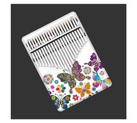 Thumb Piano 21 Tasti Portable Finger Piano Pine Body Kalimba Strumenti Musicali Con Accessori Kalimba Strumento Musicale (Color : 06)