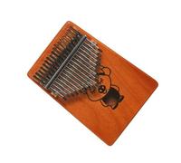Thumb Piano Kalimba 17 Tasti Portable Finger Piano Con Tune Hammer E Accessori Kalimba Strumento Musicale (Color : 01)
