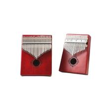 Thumb Piano Kalimba Kalimba Cromatica 34 42 Tasti Nota C Tastiera Musicale Portatile Strumento Musicale Professionale(Flower 17 Keys)
