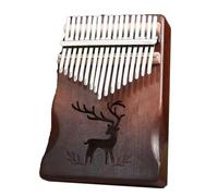 Thumb Piano Kalimba Kalimba, Pianoforte Professionale A 17 Tasti Strumenti Musicali Per Il Corpo Con Accessori Per Adulti Carillon Per Regali(Wood Color 2)