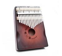 Thumb Piano Kalimba Kalimba Strumento Musicale Da 17 Pollici Pianoforte A Pollice In Mogano Con Protezione Per Le Mani(3/4)