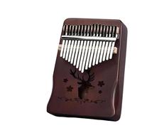 Thumb Piano Kalimba Pianoforte A 17 Tasti Con Protezione Per Le Mani Corpo In Mogano Carillon Creativo(5)