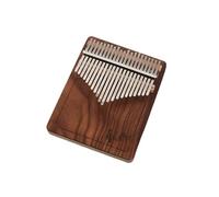 Thumb Piano Kalimba Pianoforte A Pollice Da 17 A 21 Toni Strumento Per Principianti In Legno Di Noce Nero Kalimba(21-note walnut wood thumb piano)