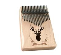 Thumb Piano Kalimba Set Di Pianoforte A Pollice Kalimba Con Accordatura Manuale A 17 Tasti Portatile(17key redeer varnish)